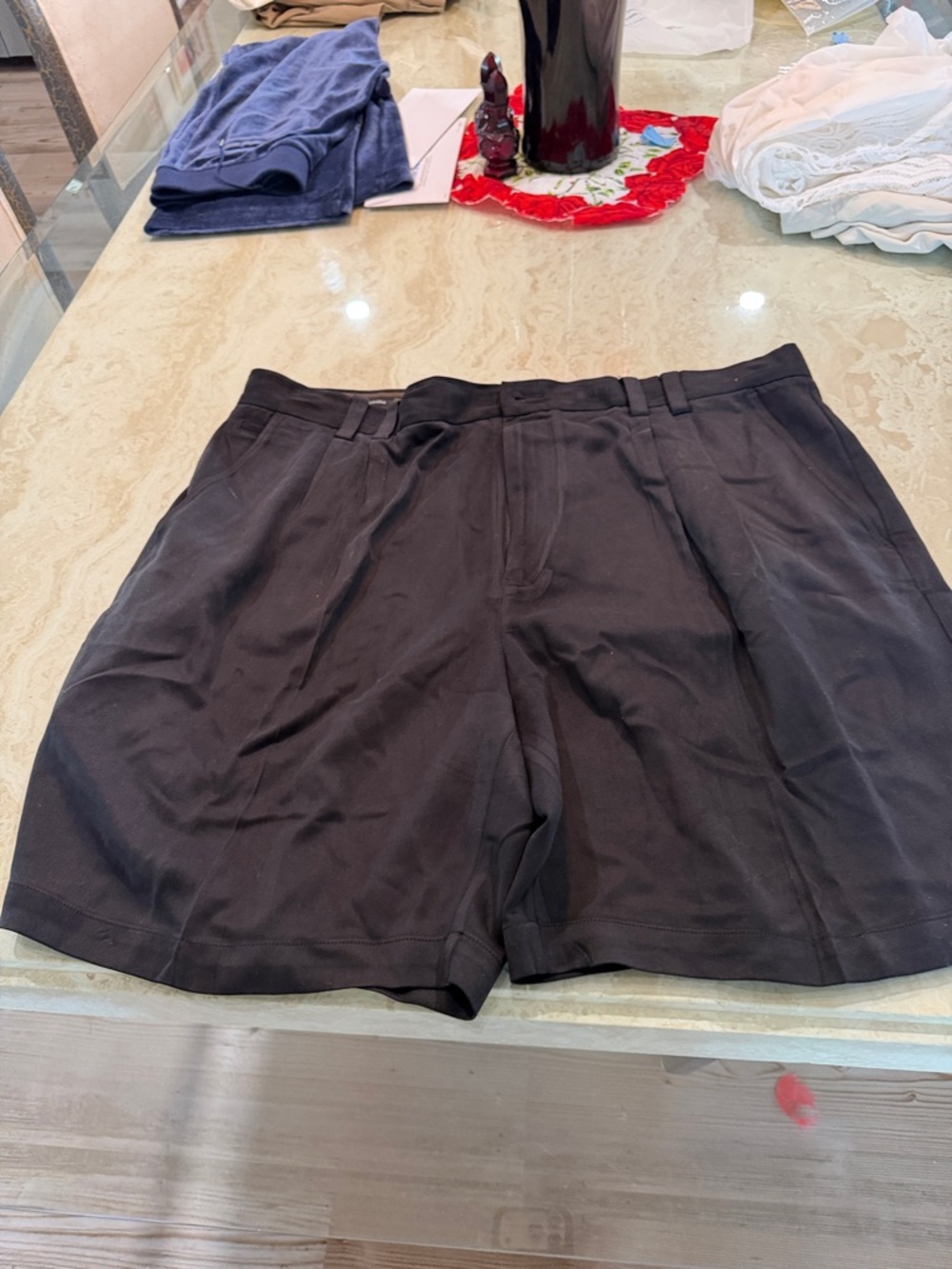 Tommy Bahama Black Men’s Hybrid Shorts